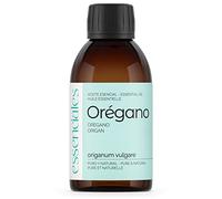 ESSENCIALES Aceite de Orégano con Carvacrol 80% - Aceite Esencial BIO 200 ml - 100% Puro y Quimiotipado - Apto para Consumo
