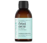 Essenciales - Aceite Esencial de Árbol de Té, 100% Puro, 200ml | Aceite Esencial Melaleuca Alternifolia - Tonificante, Antiséptico y Antifúngico