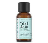 ESSENCIALES Aceite Esencial de Árbol de Té BIO 100% Puro y Natural - Melaleuca Alternifolia para Piel, Cuero Cabelludo, Uñas y Difusor - 30 ml