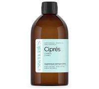 ESSENCIALES Aceite Esencial de Ciprés 500 ml - 100% Puro y Natural - Ideal para Difusor y Aromaterapia