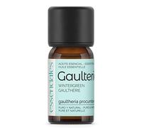 ESSENCIALES Aceite Esencial de Gaulteria Wintergreen 10 ml - 100% Puro y Natural - Aroma Herbal Intenso - Ideal para Difusor y Aromaterapia