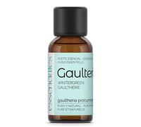 ESSENCIALES Aceite Esencial de Gaulteria Wintergreen 30 ml - 100% Puro y Natural - Aroma Herbal Intenso - Ideal para Difusor y Aromaterapia