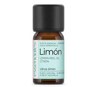 Essenciales - Aceite Esencial de Limón BIO, ECOLÓGICO, 100% Puro y Certificado, 10 ml | Aceite Esencial Citrus Limon