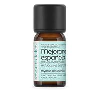 ESSENCIALES Aceite Esencial de Mejorana española 10 ml - 100% Puro y Natural - Aroma Relajante - Ideal para Difusor y Aromaterapia