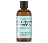 ESSENCIALES Aceite Esencial de Mejorana española 100 ml - 100% Puro y Natural - Aroma Relajante - Ideal para Difusor y Aromaterapia