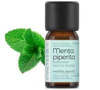 ESSENCIALES Aceite Esencial de Menta Piperita 10 ml - 100% Puro y Natural - Aroma Refrescante y Estimulante - Ideal para Difusor y Aromaterapia