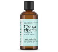 ESSENCIALES Aceite Esencial de Menta Piperita 100 ml - 100% Puro y Natural - Aroma Refrescante y Estimulante - Ideal para Difusor y Aromaterapia