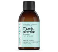 ESSENCIALES Aceite Esencial de Menta Piperita 200 ml - 100% Puro y Natural - Aroma Refrescante y Estimulante - Ideal para Difusor y Aromaterapia