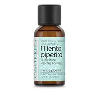 ESSENCIALES Aceite Esencial de Menta Piperita 30 ml - 100% Puro y Natural - Aroma Refrescante y Estimulante - Ideal para Difusor y Aromaterapia