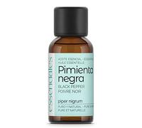 ESSENCIALES Aceite Esencial de Pimienta negra 30 ml - 100% Puro y Natural - Aroma Herbal y Especiado - Ideal para Difusor y Aromaterapia