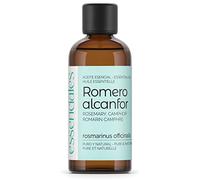 ESSENCIALES Aceite Esencial de Romero Alcanfor 100 ml - 100% Puro y Natural - Ideal para Masaje Corporal, Aromaterapia y Difusor