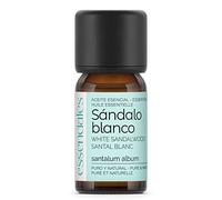 Essenciales - Aceite Esencial de Sándalo Blanco, 100% Puro, 10 ml | Aceite Esencial Santalum Album