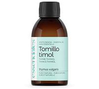 Essenciales - Aceite Esencial de Tomillo Timol BIO, 100% Puro y con Certificado ECOLÓGICO, 200 ml | Aceite Esencial Thymus Vulgaris