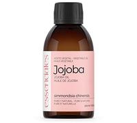 Essenciales - Aceite Vegetal de Jojoba BIO, 100% Puro y Certificado ECOLÓGICO, 200 ml | Aceite Vegetal Simmondsia Chinensis, 1ª Presión Frío