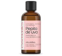 Essenciales - Aceite Vegetal de Pepita de Uva BIO, 100% Puro y Certificado ECOLÓGICO, 100 ml | Aceite Vegetal Vitis Vinifera, 1ª Presión Frío