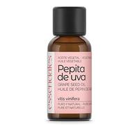 Essenciales - Aceite Vegetal de Pepita de Uva BIO, 100% Puro y Certificado ECOLÓGICO, 30 ml | Aceite Vegetal Vitis Vinifera, 1ª Presión Frío