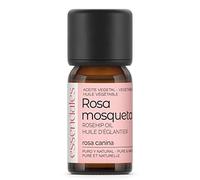 Essenciales - Aceite Vegetal de Rosa de Mosqueta BIO, 100% Puro y con certificado ECOLÓGICO, 10 ml | Aceite Vegetal Rosa Canina, 1ª Presión Frío