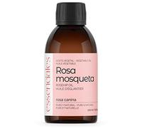 Essenciales - Aceite Vegetal de Rosa Mosqueta BIO, 100% Puro y con Certificado ECOLÓGICO, 200 ml | Aceite Vegetal Rosa Canina, 1ª Presión Frío