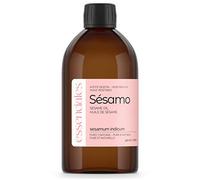 Essenciales - Aceite Vegetal de Sésamo, 100% Puro y Natural, 500 ml | Aceite Vegetal Sesamum Indicum, 1ª Presión Frío