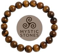 Essenciales Pulsera mujer y hombre - Piedras 100% Naturales | Diseño unisex | Equilibrio energético | Regalo espiritual | 8 modelos de minerales auténticos | Hecha a mano