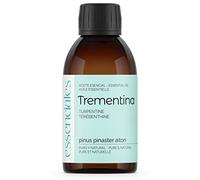 ESSENCIALES Trementina Vegetal 100% Pura y Natural - Para Masaje, Aromaterapia y Uso Tradicional - 200 ml