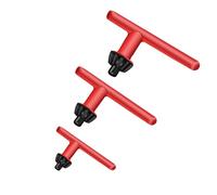Essential 3pcs Taladro Chucks Llave Juego de Llave Alta de Acero al Carbono Llave Chucksschlüssel para uso cómodo de herramientas manuales