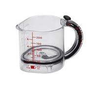 Essential Adjustable Measuring Cup for Kitchen with Scraper-Style Sealed Base, 4 en 1 Multi-Size, BPA Free Leakproof Tool for Baking & Cooking