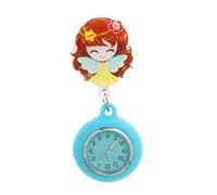 Essential - Broche retráctil para reloj de enfermera, para uso hospitalario, Flower Fairy 4, Medium, Clásico