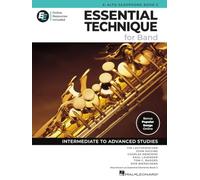 Essential Elements for Band - Eb Alto Sax Book 3: With Eei