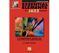 Essential elements for jazz ensemble (baritone sax saxophone +cd