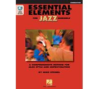 Essential elements for jazz ensemble (conductor) ensemble de jazz +cd