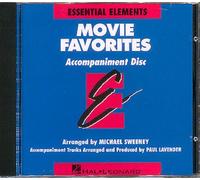 Essential elements - movie favorites (cd) concert band/harmonie/fanfare (cd): Accompaniment Cd