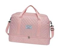 Essential Journey - Bolsa de deporte con compartimentos espaciosos y división húmeda y seca, bolsa de hombro grande para viajeros, elegante bolsa de gimnasio, b