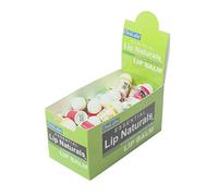 Essential Lip Naturals | Mini Lip Balm Assorted Flavors - Approximately 50ct (Vanilla Bean, Tea Tree Mint, Bing Cherry)[SPF-15]