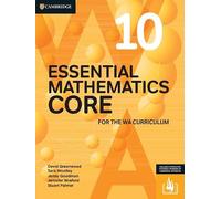 Essential Mathematics CORE for the WA Curriculum 10