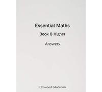 Essential Maths 8 Higher Answers