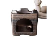 Essential Oil Burner - Ceramic Wax Burner with Tealight Holder, Wax Melt Burners Ceramic Essential Oil Burners Tealight Holder Diffuser Heat-Resistant, For Home Office Bathroom Living Room Bedroom