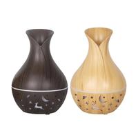 Essen'tial Oil Diffuser - 2 Packs Scented Oil Diffusers, 200ml Small Aromatherapy Diffuser, Fragrance Humidifier with Colored LED Lighting, Scented Vaporizer, Mist Diffusers, for Home Studio SPA Yoga