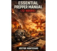 Essential Prepper Manual (72 Hours): 72-Hour Emergency Kit, Blackout & Urban Survival: Bug Out Bag, Family Plan, and Printable Checklists for Power Outages, Shortages, and Crisis at Home or Away