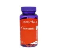 Essentialis Cúrcuma con Jengibre, Pimienta Negra y Vitamina D3 - Alta Biodisponibilidad - Cápsulas Vegetales - 90 Cápsulas