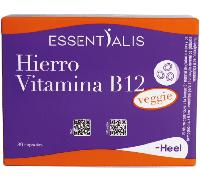 Essentialis Hierro Vitamina B12 Veggie 30 Cápsulas