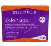 Essentialis Pelo Sano Heel Pack de 2, 30 Comprimidos c/u | Queratina y Biotina, 2 Meses de Cobertura, Fórmula Sinérgica, Fitonutrientes, Alta Absorción