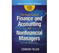 Essentials of Finance and Accounting for Nonfinancial Managers