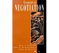 Essentials of Negotiation