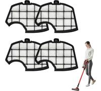 Esshogo 4 filtros de motor, filtro Folletto VK140, recambios Folletto VK150, para Vorwerk Folletto VK140 VK150 FP 140 aspiradora, filtros de repuesto