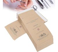 Esshogo 50 bolsas para esterilización, bolsa dental autosellante, bolsa de esterilización desechable, 100 x 200 mm