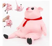 Esshogo Stress Toy Pink Pig, Toy Pigs Toy Anti-Stress, Lindo Cerdo Estrés Toy, Antiestrés Piggy, Creative DeCompression Piggy, Fidget Toys para niños adultos