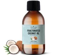 Essican Purelife, Aceite de Coco Líquido Puro 250ml, Aceite de Coco para la Piel Fraccionado MCT, Cabello y Labios, Aceites Portador para Aceites Esenciales Masajes, Fomenta el Crecimiento