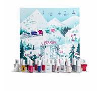 Essie Calendario de Adviento de Uñas de 24 días, Incluye 24 Productos en Tamaño Normal y Tamaño Mini para una Manicura Profesional desde Casa