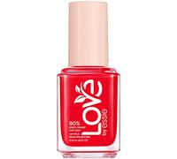 essie Esmalte de uñas de larga duración con acabado cremoso, secado rápido y menos astillado, fórmula vegana Love by essie, color rojo 100 lust for life, 1 x 13,5 ml